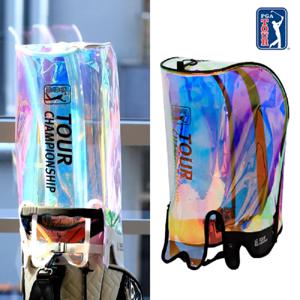 [PGA TOUR] 투어챔피언쉽 골프백 홀로그램 후드커버 ,TPU 골프백 후드커버 , 레인 후드커버