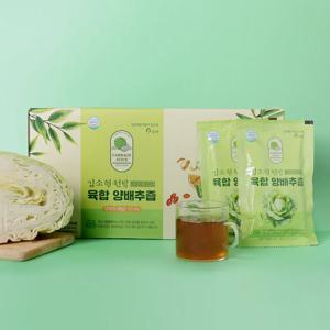 김소형원방 육합 양배추즙 2400ml 식품 에너지 음료 수분 보충용 80ml X 30포