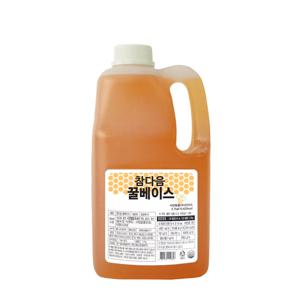참다음 잡화청향 잡화꿀 대용 2.7kg 업소용 요리용 꿀베이스 X 2개