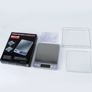 정밀 디지털 저울 0.01g 500g / 3kg LCD 전자저울, 주방 음식 다이어트 보석 계량 우편 저울 측정용
