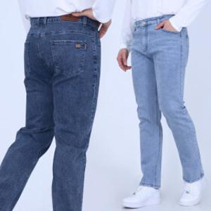봄 여름 중년 남성 청바지 스판 작업 청 작업복 흑청바지 데님 쿨맥스