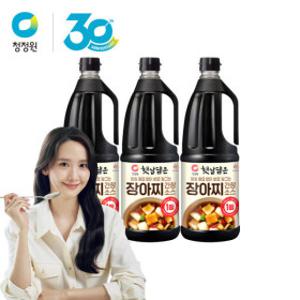 청정원 장아찌 간장 소스 1.7L  X 3개