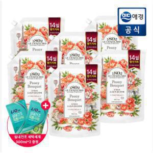 르샤트라 고농축 섬유유연제 피오니부케 1.6L x 6개