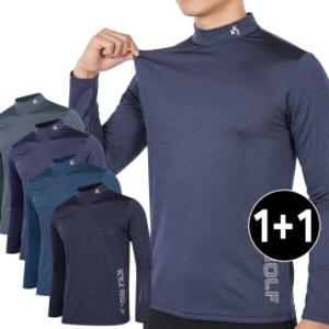 1+1 남자 여름 아이스 냉감 반목 티셔츠 골프 작업복 티  95~110 1+1 행사 중