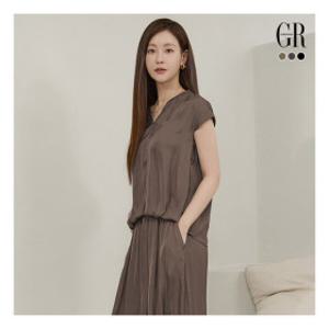조르쥬 레쉬 26SS 새틴 셔링 블라우스 3종
