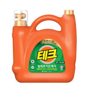 (액체세제)테크 원인물질 제거 액체세제 일반/드럼 겸용 5.5L