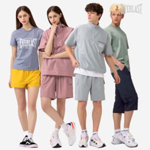 에버라스트 S/S 브랜드의류 반팔티셔츠 반바지/버뮤다팬츠/아노락셋업/트레이닝바지/바람막이/여름티