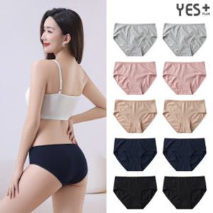 (할인쿠폰)여성 순면팬티 10매세트/빅사이즈 추가/여성팬티/여자팬티