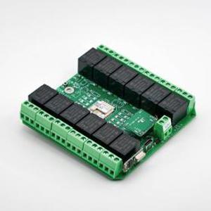 무선 스마트 홈 리모컨 스위치 송신기 DC 7-27V 투야 12 채널 와이파이 지그비 릴레이 모듈 RF 433MHZ