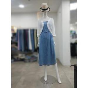 SI 세이브존04 뷔스티에 사선절개 데님 원피스 SKO1125440BL (S37585724)