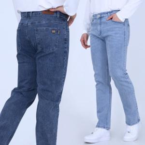 봄 여름 중년 남성 청바지 스판 작업 청 작업복 흑청바지 데님 쿨맥스