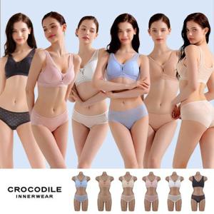 크로커다일올오버 에어리핏 브라팬티 2종세트 택 1 CD076