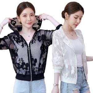 원콜 르비앙 네오 망사 블루종 2종(블랙+화이트)