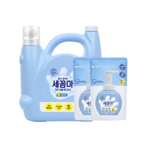 온더바디 세꼼마 핸드워시 레몬향 3.5L+레몬향 리필 200ml 2개