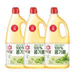 콩기름 1.8L x 3개