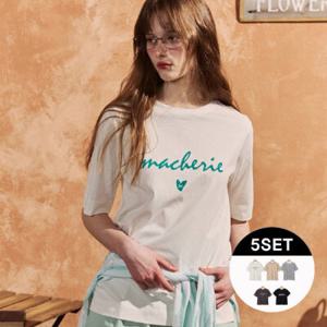 밀라 26SS 레터링 티셔츠5종 MD262F0509TS