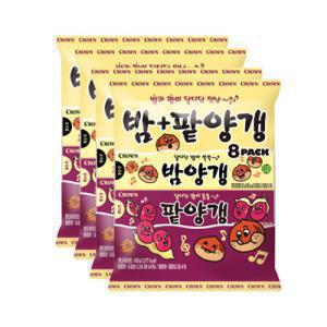 (12%결제할인)(결제가11400원) 연양갱 8번들(밤양갱+팥양갱) 4팩(총32개)