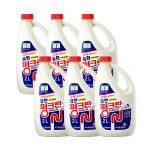 펑크린 2L 6개 /배수구클리너 배수구세정제