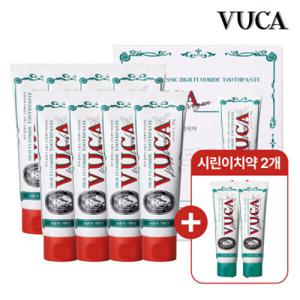 (+시린이치약2개) VU.CA 뷰.카 고불소 대용량 치약 미백 주니어 칫솔 모음