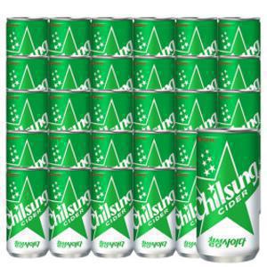 칠성사이다 210ml x 30캔 청량음료 / 탄산음료 / 탄산