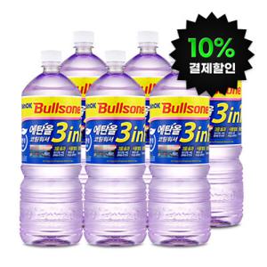 레인OK 3in1 에탄올 코팅워셔액 1.8L 6개입 친환경 사계절용