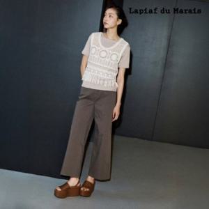 라삐아프 26SS 워시드 세미 와이드 크롭 데님 팬츠 1 + 1세트 런칭 가격 79900원