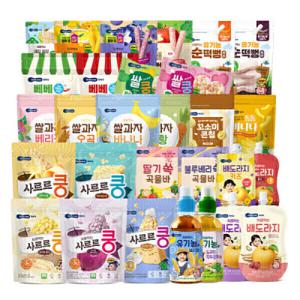 베베쿡 빼빼롱뻥/사르르쿵/통통바나나 외 아이간식 인기상품 골라담기