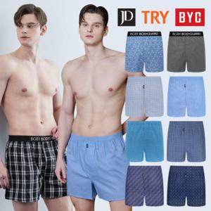 BYC 보디가드 남자 트렁크 팬티 5종세트 (15%쿠폰) TRY 남성 빅사이즈 박서