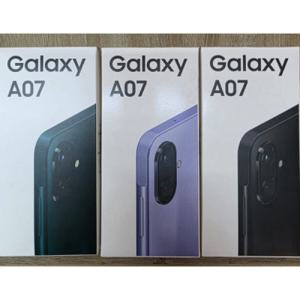 삼성전자 갤럭시 A07 LTE 4램 64GB 듀얼심 자급제 미사용 새상품 공기계