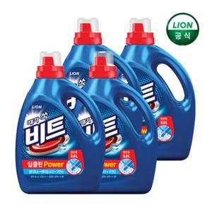 비트 딥클린파워 액체세제 3L용기 x 4개(옵션선택)