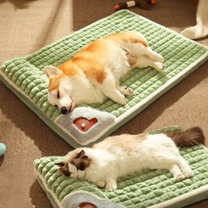 강아지 고양이 겨울 침대 쇼파 매트 방석 베개 하우스 L