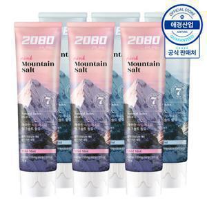 [단하루 특가] 2080 히말라야 퓨어 솔트 치약 120g x6개 (+바디워시 180ml 증정)