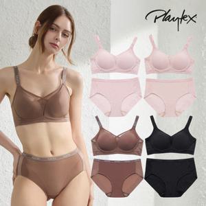 [플레이텍스] 노와이어 크로스유어하트 브라팬티 8종