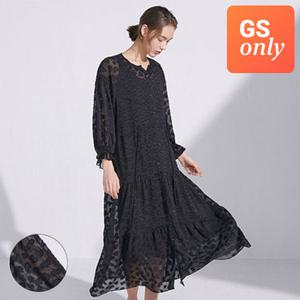 태그미 [GS단독] 자카드 쉬폰 원피스 1종+블랙 슬립