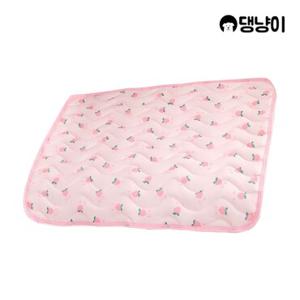 [댕냥이] 피치 사각 쿨매트 / 강아지 고양이 시원한 쿨방석 M