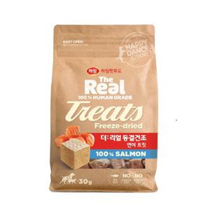 [하림펫푸드] 더리얼 동결건조 연어 트릿 30g