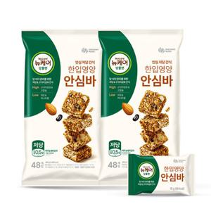 [대상웰라이프]뉴케어 당플랜 한입영양 안심바 (10gx48입), 2봉