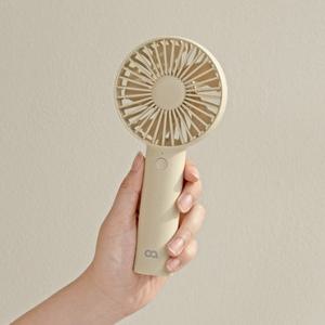 오아 라운드핸디팬 휴대용 미니 손 선풍기 초경량 핸디 핸드 USB 충전식 무선 손풍기