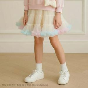 [백화점]로엠걸즈오로라 튜튜 스커트치마RGWH26S5P