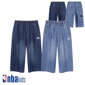 [백화점]NBA키즈 오버핏 데님 버뮤다 7부팬츠 K262DP120P