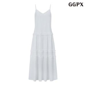 [GGPX] 러블리 캉캉 뷔스티에 롱 원피스 (GQBOW038D)