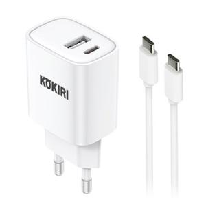 에픽 코끼리 PD C타입 USB 2포트 25W 초고속 충전기 케이블 1SET