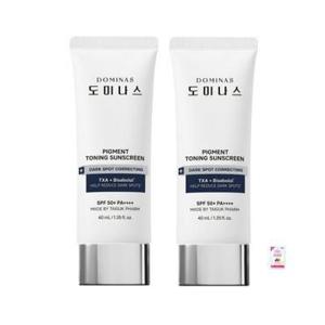 [도미나스] 태극제약 트라넥삼산 알파 비사보롤 선크림 알엑스 40ml 2개 _NEW 2026년 + 폼클렌징