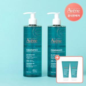 아벤느 클리낭스 클렌징 젤 400ml 2개+15ml 2개 증정