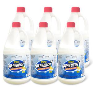 엑소 큐트베어 향락스 2L x 6개 살균/표백/소독/세제/레몬향