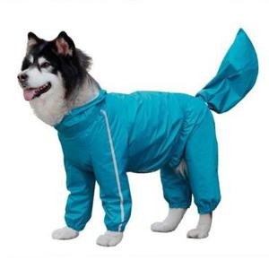 [PET] 방수 우비 화이트 산책용 강아지우의 애견비옷 레인코트 10XL 대형견