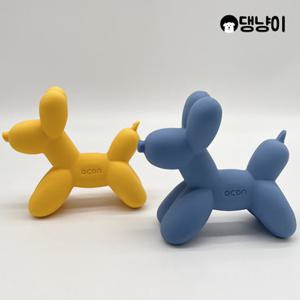 [댕냥이] 강아지 터그놀이 삑삑이 푸들 라텍스 장난감