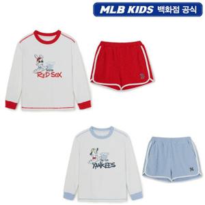 [백화점]MLB키즈 스트릿 서핑 바크&바니 래쉬가드 팬츠 세트 7ASWB0763