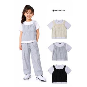 [백화점]블랙야크키즈 뷔스티에티셔츠세트 1BKTSMU922