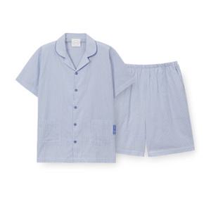 [백화점][오르시떼]남성 F125 헬리페 반소매 파자마 세트 OR26MMBEF125